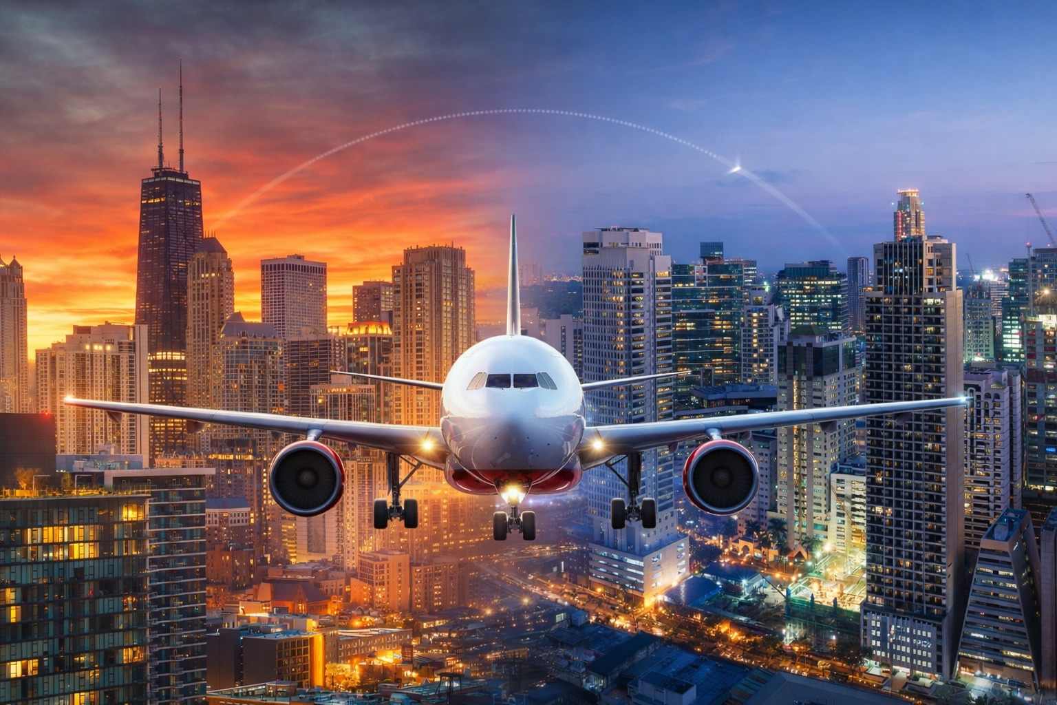 Philippine Airlines Chicago to Manila