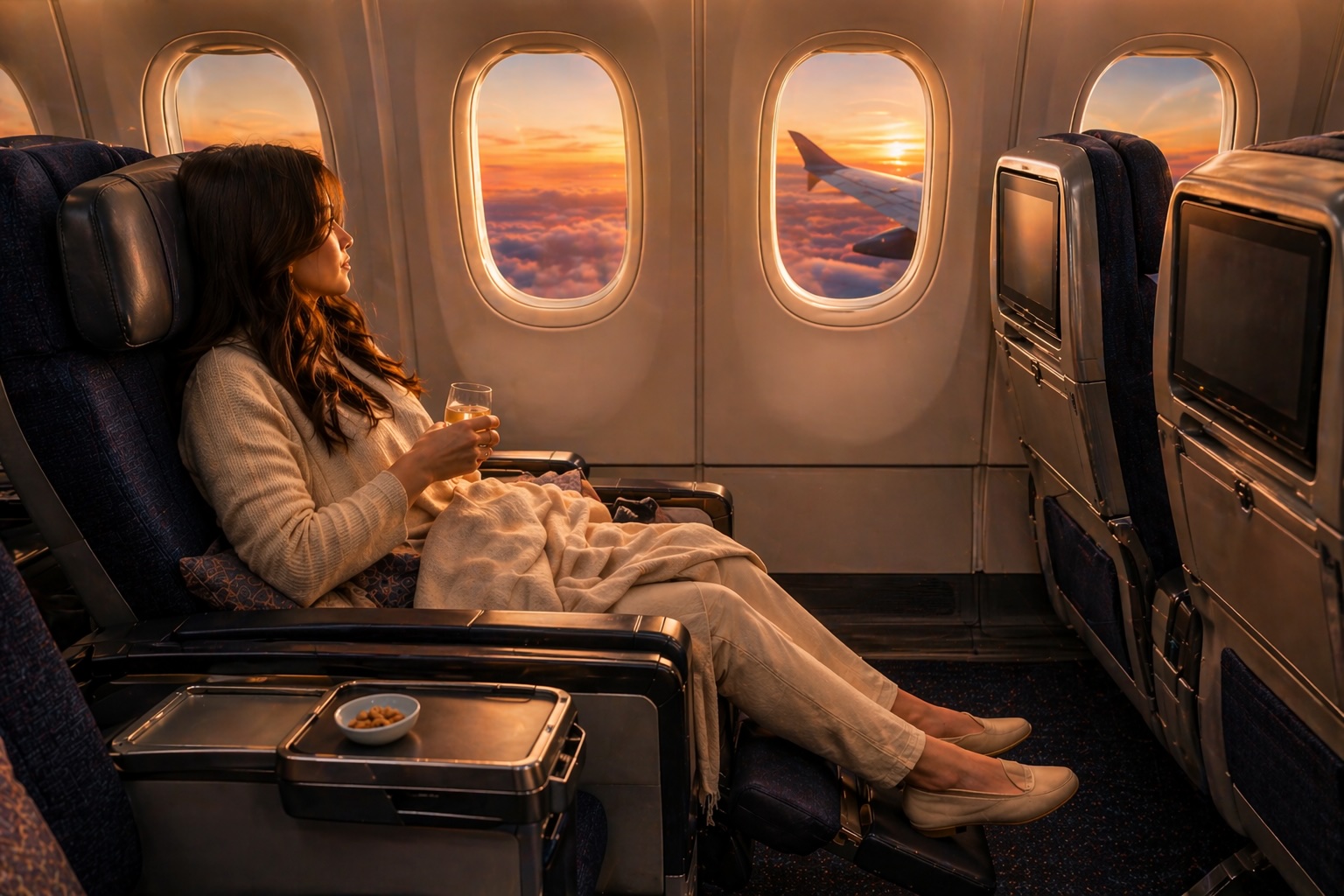 Premium Economy flights to Asia