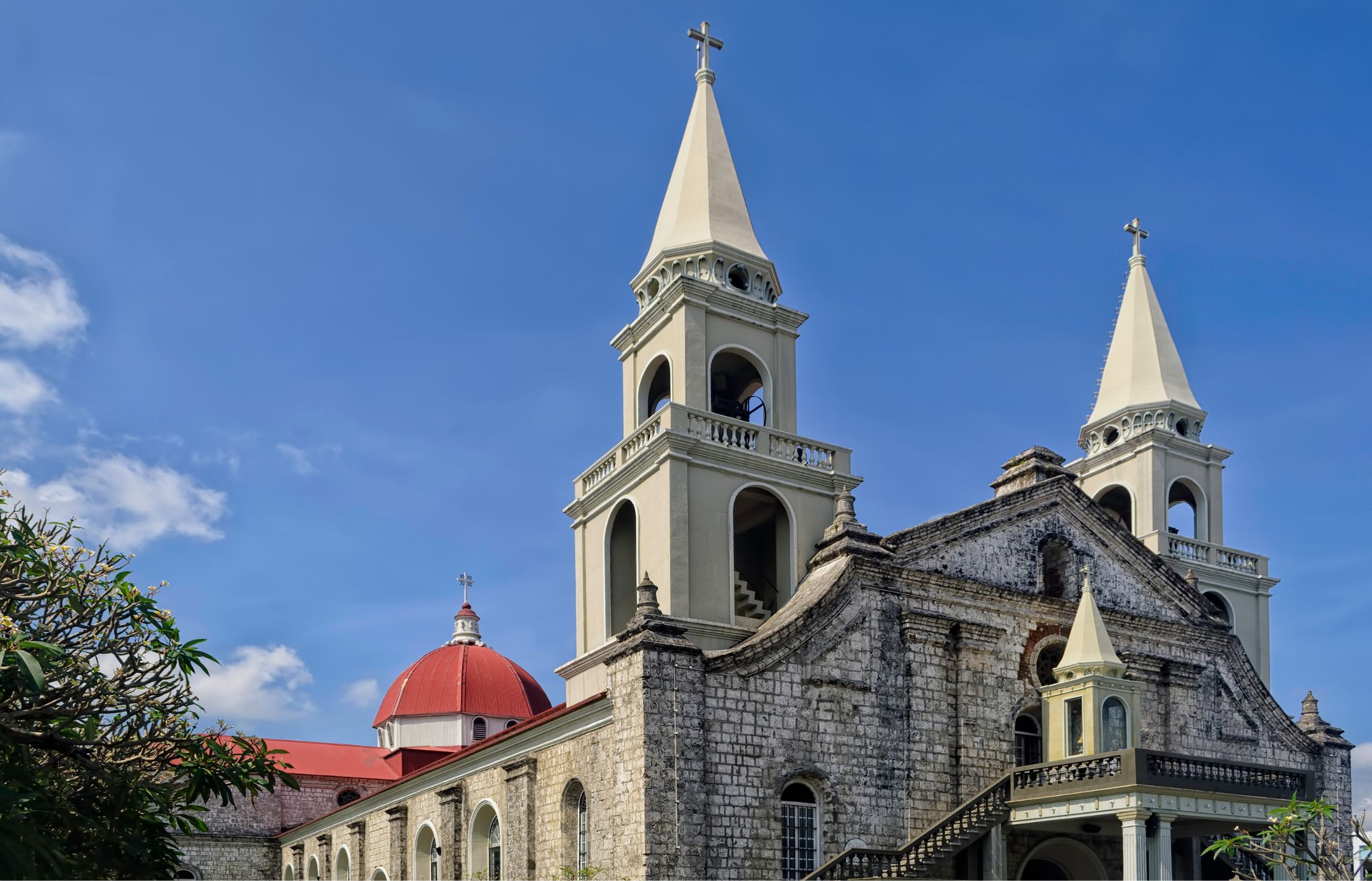 Holy Week in the Philippines: visit churches like the Jaro Catherdral
